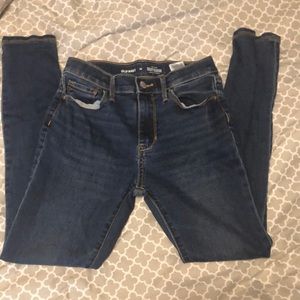 Old navy size 12 high rise rockstar super skinny jeggings